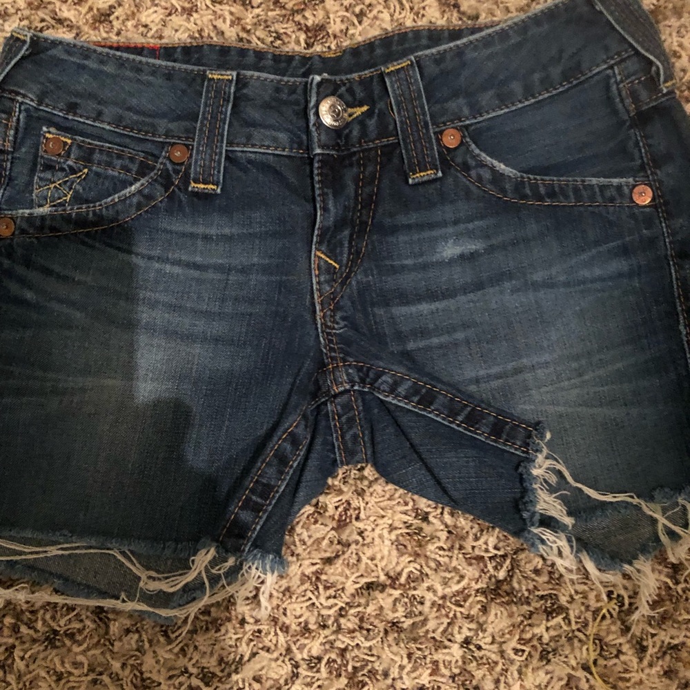 True Religion Jean Shorts